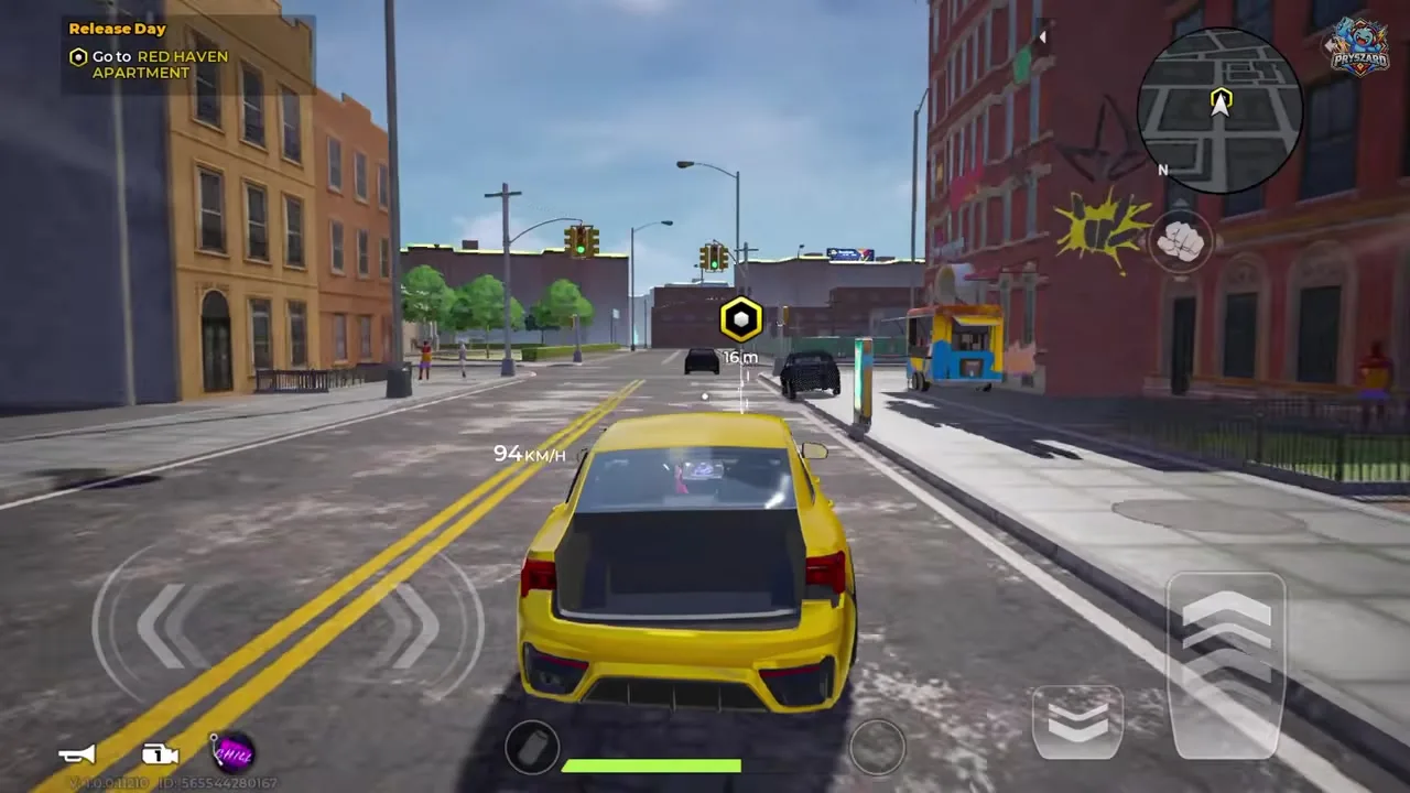 Gangstar Mirage City starter apartment arrival before the phone unlocks
