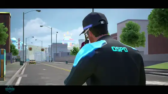 Gangstar Mirage City first hot-car wanted ping in the opening hour