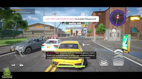 Gangstar Mirage City open-street gunfight used for the unofficial PvE snapshot